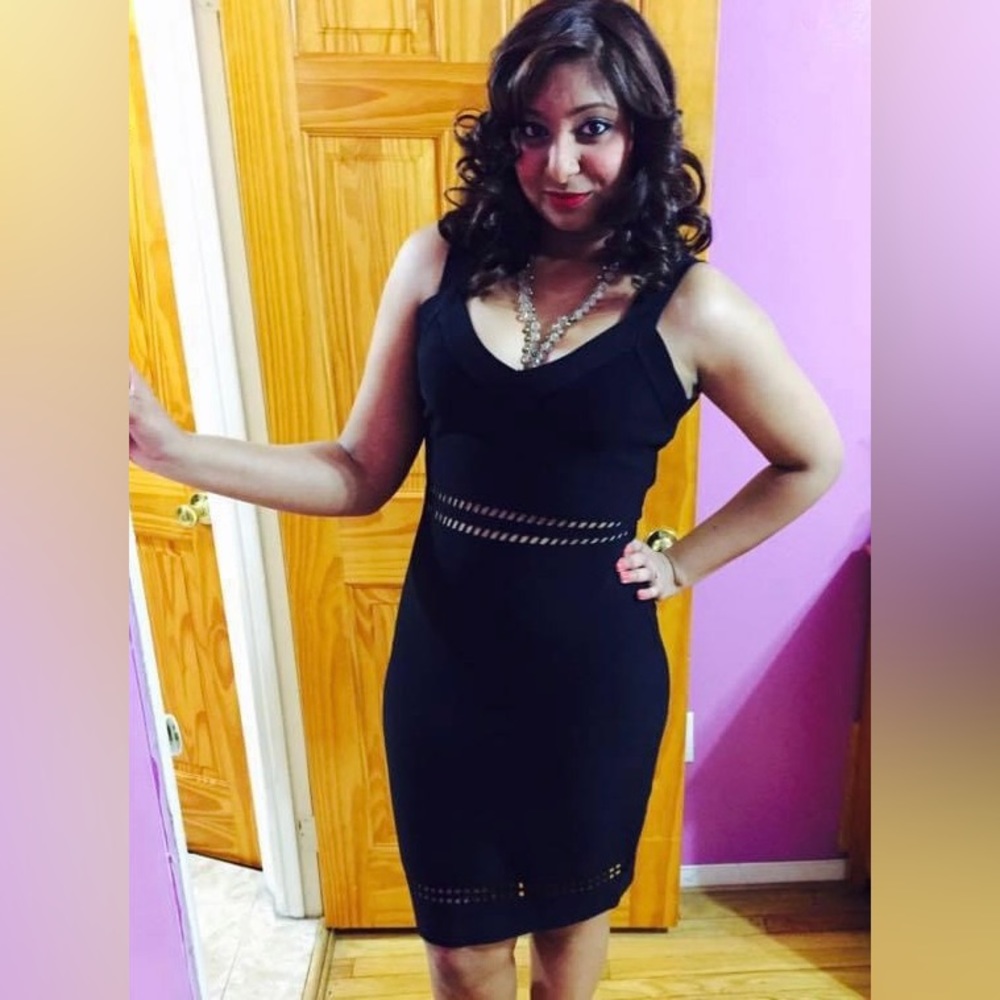 Black Dress with Cutout